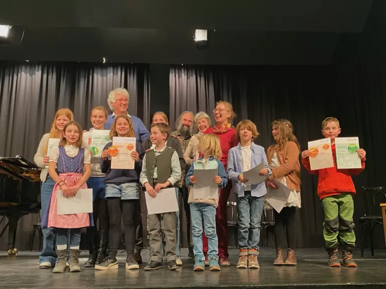 Camerloher Musikschule Murnau Urkundenvergabe